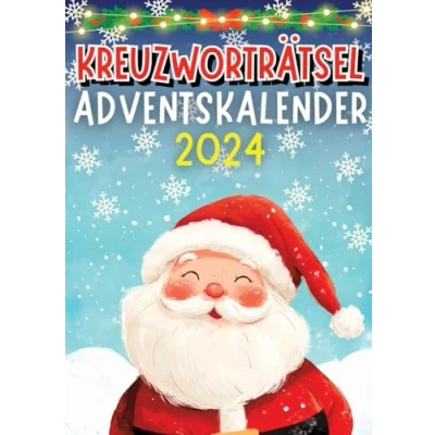 Abbildung von Kreuzworträtsel Adventskalender 2024 ● Weihnachtsgeschenk: Senioren für Erwachsene, Oma und Opa mit 48 Kreuzworträtseln Inkl. Lösungen ... Rätselbuch Senioren,