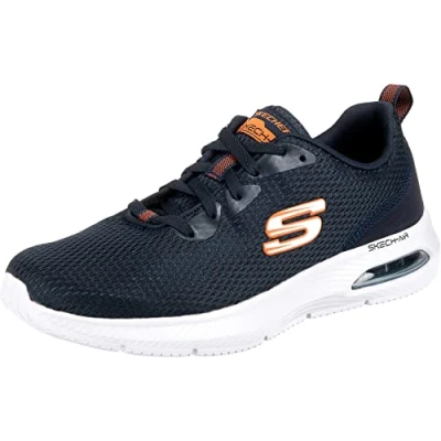 Abbildung von Skechers Herren DYNA AIR Sneaker, Black Mesh/Charcoal Trim, 39 EU
