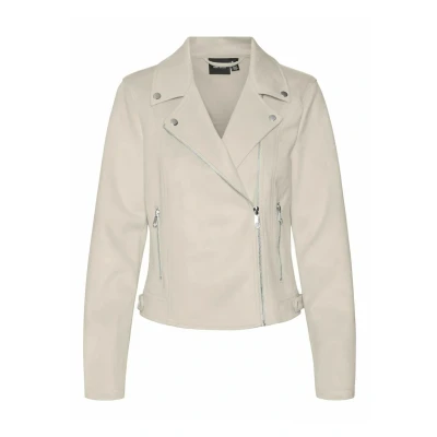 Abbildung von Vero Moda JOSE Kunstlederjacke, Damen, Größe: Small, Birch