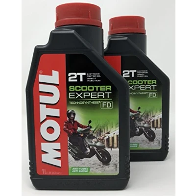 Abbildung von Motul 2T Moto Oil Scooter Expert 2T, 2 Liter (2x1 lt)