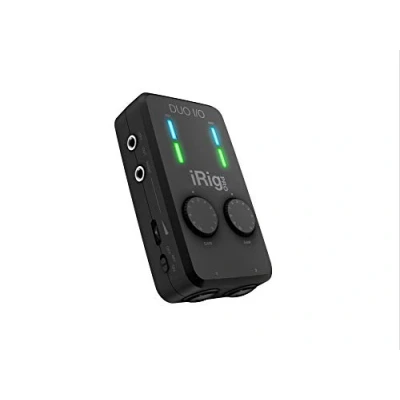 Abbildung von IK MUltimedia iRig Pro Duo I/O Universelles Zweikanal Audio /MIDI Interface für iPhone, iPad, Android und MAC/PC