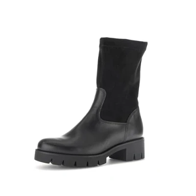 Abbildung von Gabor Plateaustiefelette, Damen, Größe: 40, Schwarz Schuhe