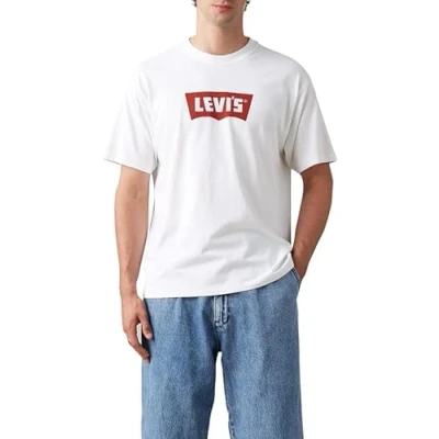 Abbildung von Levi&#039;s Herren Batwing Graphic Tee T Shirt, Vintage Chili Oil BA, Medium