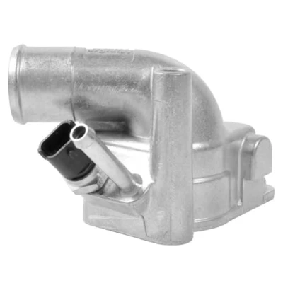 Abbildung von GATES TH24392G1 Kühlwasserthermostat 92 mit Dichtungen Gehäuse OPEL: Zafira A, Astra H Schrägheck, Caravan, SAAB: 9 3 Kombi, Limousine
