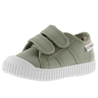 Abbildung von Victoria Shoes Basket Tiras Lauflernschuh für Kinder, Größe: 26, Green Schuhe