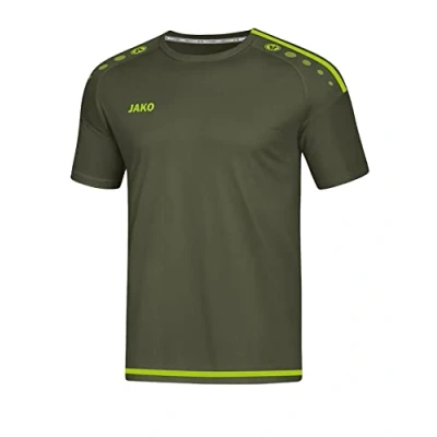 Abbildung von JAKO Kinder Trikot Striker 2.0 KA, khaki/neongrün, 116, 4219
