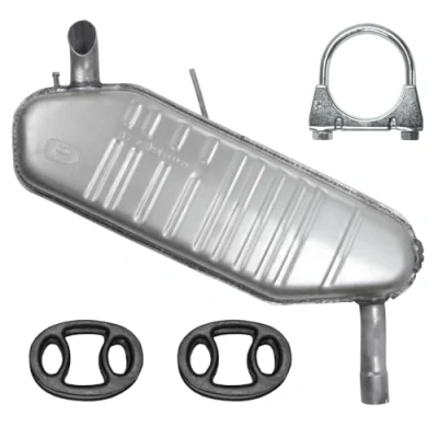 Abbildung von Schalldämpferset Auspuff Endtopf für Opel Vectra 3 III C 2003 12/2008 1.8 Kombi Caravan