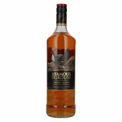 Abbildung von The Famous Grouse SMOKY BLACK Blended Scotch Whisky 40,00% 1,00 lt.