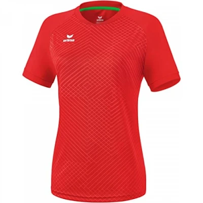 Abbildung von Erima Football TEAM Sports Madrid Sport Tshirt, Damen, Größe: 38, Rot