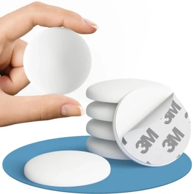 Abbildung von galace Türstopper Wand selbstklebend [20er Set] Türpuffer als idealer Türschutz Wandtürstopper Wandpuffer Wandstopper