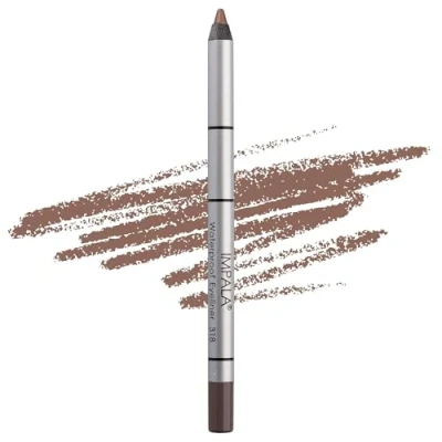 Abbildung von IMPALA Wasserfester Augenstift Creme Braun 318 definierte Kontur oder rauchiger Effekt Dichte und cremige Textur einfach aufzutragen Lebendige Farbe, langlebig wasserfest