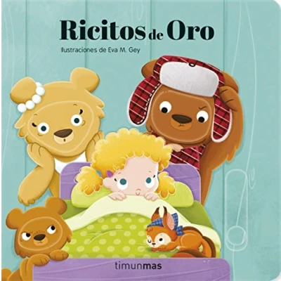Abbildung von Ricitos de Oro. Cuento con mecanismos: Ilustraciones Eva M. Gey (Cuentos clásicos mecanismos)