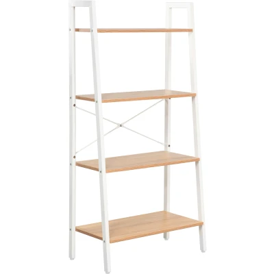 Abbildung von Home affaire Aktenregal &quot;COWELL, Bücherregal,&quot;, asymetrisches Metallgestell, 64x130,5 cm, FSC zertifiziert
