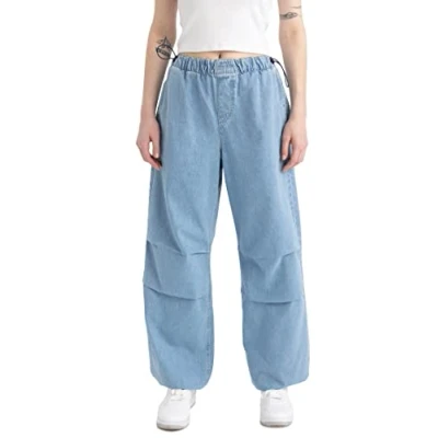 Abbildung von DeFacto Damen A3473AX Jeans, LT.Blue, 34
