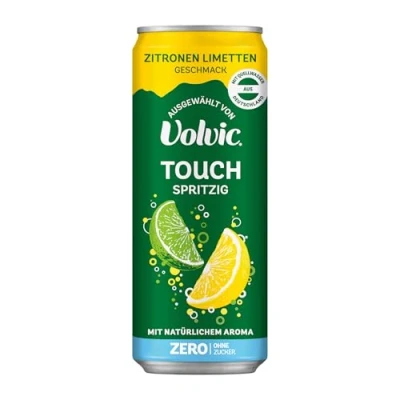Abbildung von Volvic Touch Spritzig Zitrone Limette zero, 12er Pack (12 x 0.33 l)