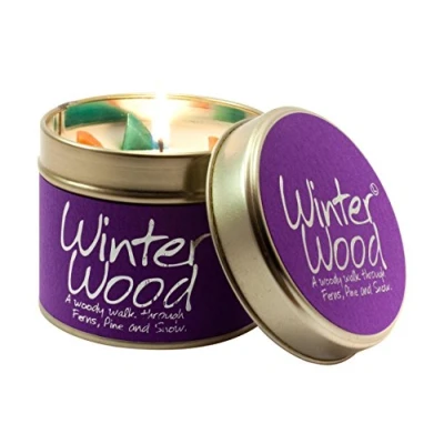 Abbildung von Lily Flame Winter Wood Dose, violett