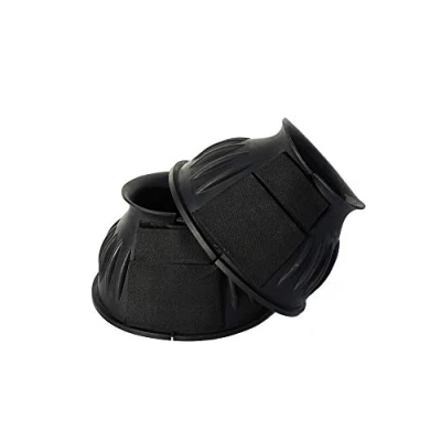 Abbildung von Rhinegold 0 Over Reach Boots Large Black Hufglocken, Schwarz, L