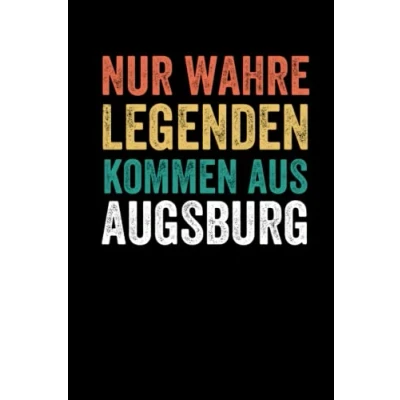 Abbildung von Augsburg Notizbuch: Notizen machen Schreibheft Organizer Geschenkidee 120 Seiten