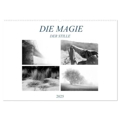 Abbildung von Die Magie der Stille (Wandkalender 2025 DIN A2 quer), CALVENDO Monatskalender