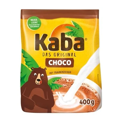 Abbildung von Kaba Choco 400g Beutel Trinkschokolade, das Original Kakaopulver zum Anrühren in kalter und warmer Milch