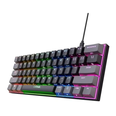 Abbildung von Trust Gaming GXT 867 Acira Niederländisches QWERTY Layout Mechanische Tastatur