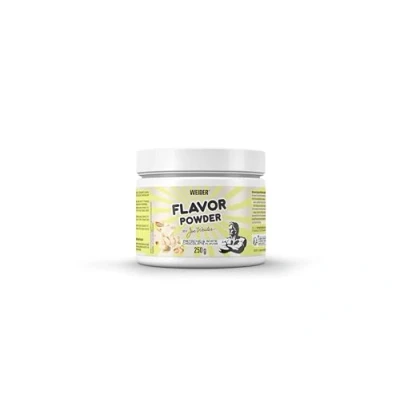 Abbildung von WEIDER Flavor Powder Geschmackspulver ohne Zucker zum Aromatisieren und Süßen von Quark, Joghurt oder Eiweißpulver, auch Backen geeignet, wenig Kalorien, 250 g = 83 Portionen, Pistachio