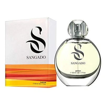 Abbildung von SANGADO Hyazinthe Parfüm für Damen, 8 10 Stunden Langanhaltend, Luxuriös Duftendes, Blumiges, Zarte französische Essenszen, Extra konzentriert (Parfüm) Frauen, 50 ml Spray