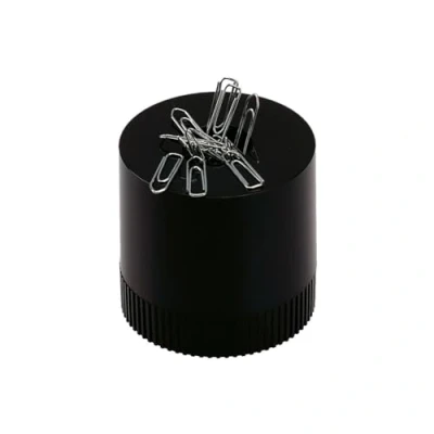 Abbildung von Arlac 211.01 Klammernspender Clip Boy 2000 70x70 mm schwarz Kunststoff