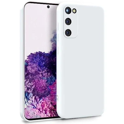 Abbildung von MyGadget Hülle für Samsung Galaxy S20 FE Zweilagige Handyhülle mit Kameraschutz Cover Innenfutter &amp; Silikon außen Weiß