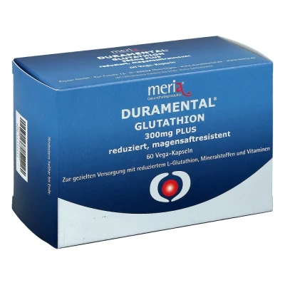 Abbildung von Duramental Glutathion 300 mg Plus magensaftresistent Kapsel (n)