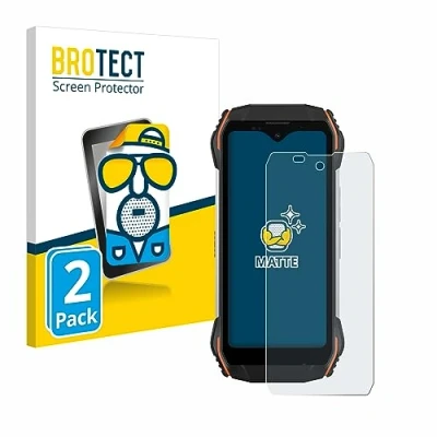 Abbildung von BROTECT Entspiegelungs Schutzfolie für Blackview N6000 (2 Stück) Matte Displayschutz Folie, Anti Reflex, Fingerprint