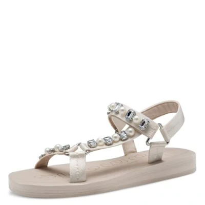 Abbildung von Tamaris Riemensandalette, Damen, Größe: 36, Ivory glam Schuhe