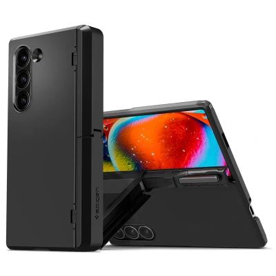 Abbildung von Spigen Tough Armor Pro P Hülle Kompatibel mit Samsung Galaxy Z Fold 6 Schwarz