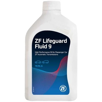 Abbildung von ZF GETRIEBE LifeguardFluid 9 AA01.500.001 Automatikgetriebeöl 1 Blau BMW: 5 Touring, Limousine, 2 Coupe, LAND ROVER: Range Rover Evoque