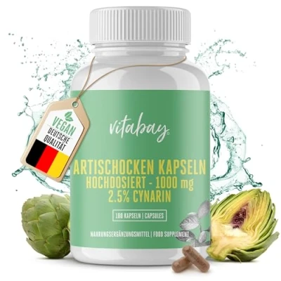 Abbildung von Artischocke Extrakt 1000 Mg Mit 2.5% Cynarin Vegan 180 St
