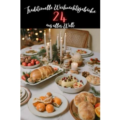 Abbildung von 24 Traditionelle Weihnachtsgebäcke aus aller Welt: Eine kulinarische Reise durch die Advents Back Traditionen verschiedener Länder