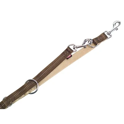 Abbildung von Nobby Führleine Soft Grip, braun L: 200 cm, B: 25 mm, 1 Stück
