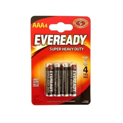 Abbildung von Energizer R03 AAA Micro Eveready Super Heavy Duty Akku (4 Stück)