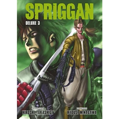 Abbildung von Spriggan Deluxe 03: der Manga Klassiker mit einer Welt voller Abenteuer und Geheimnisse, in Mythologie auf Wissenschaft trifft!: Bd. 3