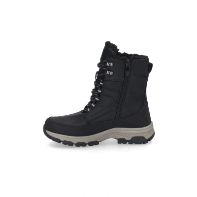 Abbildung von Josef Seibel Damen Winterstiefel Davos 52,Weite G (Normal),Wechselfußbett,wasserdicht,uebergangsstiefel,schwarz,42 EU