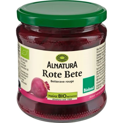 Abbildung von Alnatura Bio Rote Bete in Scheiben, 330 g