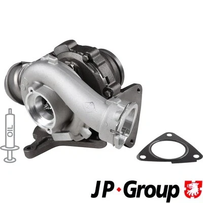Abbildung von JP GROUP 1117403300 Turbolader Abgasturbolader inkl. Dichtungssatz VOLKSWAGEN: Multivan 5 (7HM, Transporter Bus, Kastenwagen