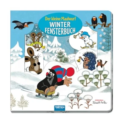 Abbildung von Trötsch Der kleine Maulwurf Winter Fensterbuch: Entdeckerbuch Beschäftigungsbuch Spielbuch