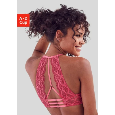 Abbildung von Lascana BRA Pushup BH, Damen, Größe: 70B, Red