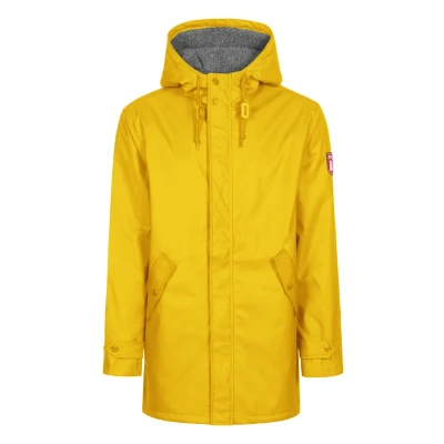 Abbildung von Derbe Trekholm Kurzmantel, Herren, Größe: Large, Yellow grey