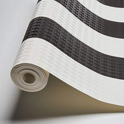 Abbildung von Architects Paper Vliestapete &quot;Stripes&quot;, Streifen gestreift, Streifentapete Tapete Designer Karl Lagerfeld