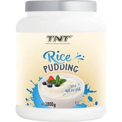 Abbildung von TNT (True Nutrition Technology) Rice Pudding 100% extrudiertes Reismehl für kremige Konsistenz Pulver, 1800 g