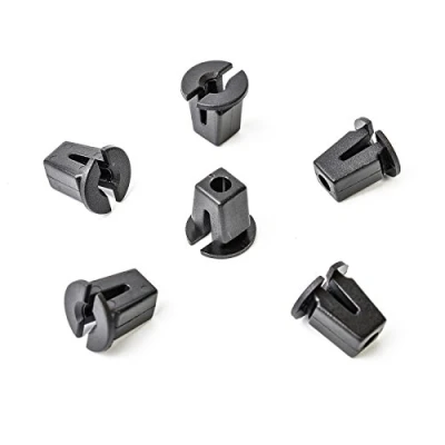 Abbildung von 20x Universal Spreizmutter Klips Universel Clips Karosserie in Schwarz CL 0098