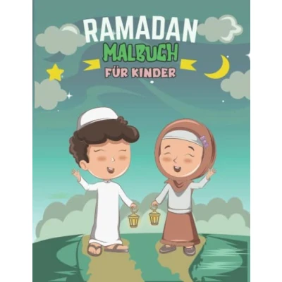 Abbildung von Ramadan Malbuch für Kinder: Islamisches Kinder,Ein tolles Geschenk Jungen und Mädchen im Monat Beschäftigungsbuch Kinder