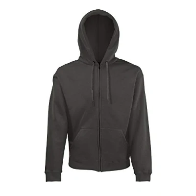 Abbildung von Fruit of the Loom Hooded Sweat Jacket L,Light Graphite